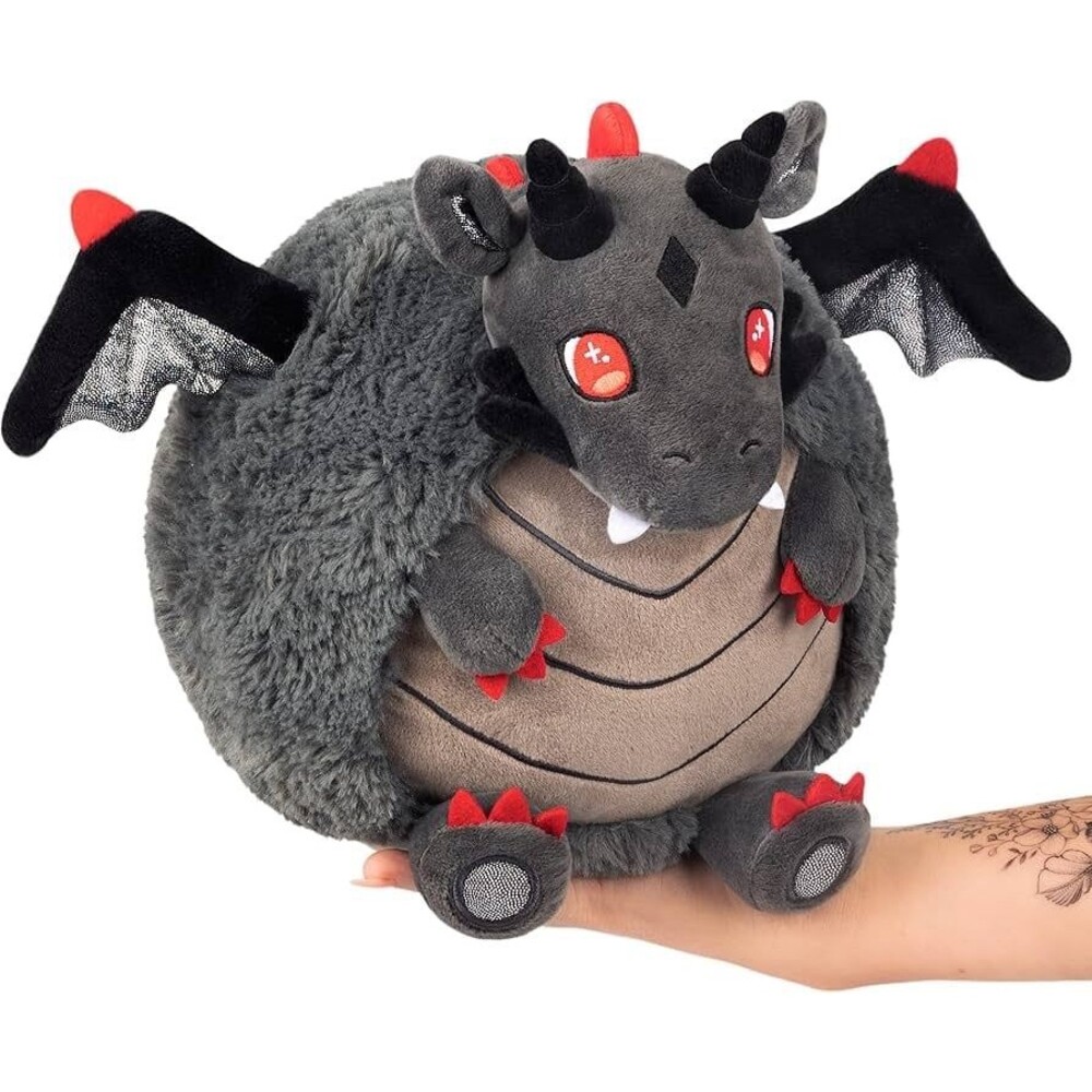 Squishable Mini Shadow Dragon Spooky Collection - 8 in - Soft Toy Collectible